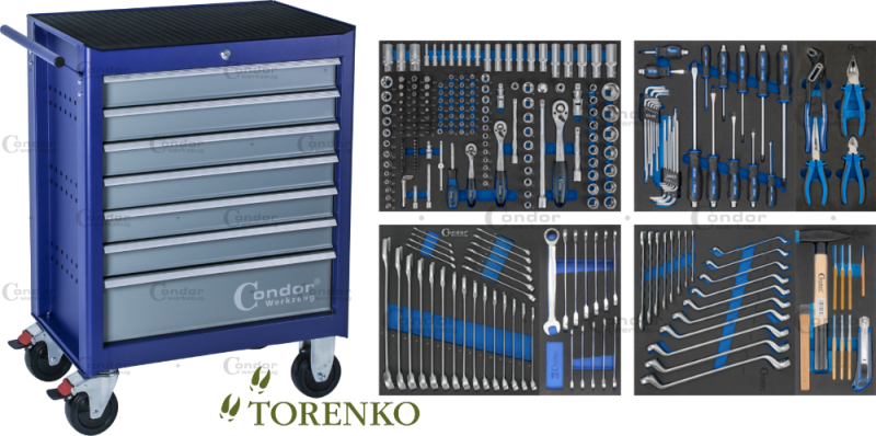 Werkstattwagen Condor 264-tlg.